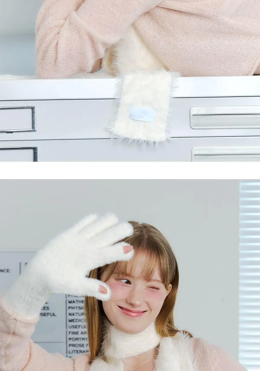 [OY 기프트패키지] 앵브록스 소프트 퍼지 핑거 홀 장갑 3종 택 1 상세페이지 8